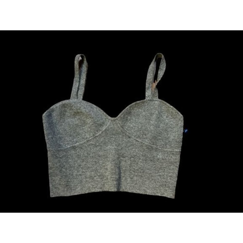 Women's Med WILFRED Top Cropped Gray